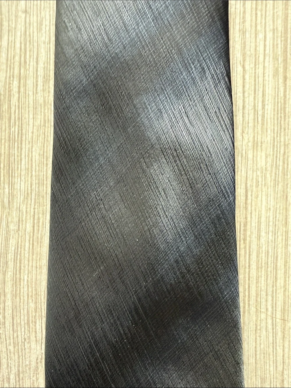 John Ashford Black Textured Men's Tie